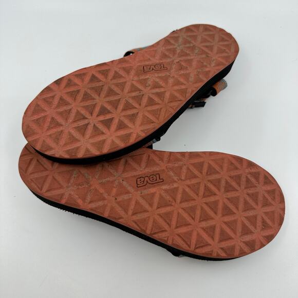 Teva Original Mirage Sandal Universal Atmosphere Carrot Brown/Black Men 6 Hiking - Picture 6 of 7